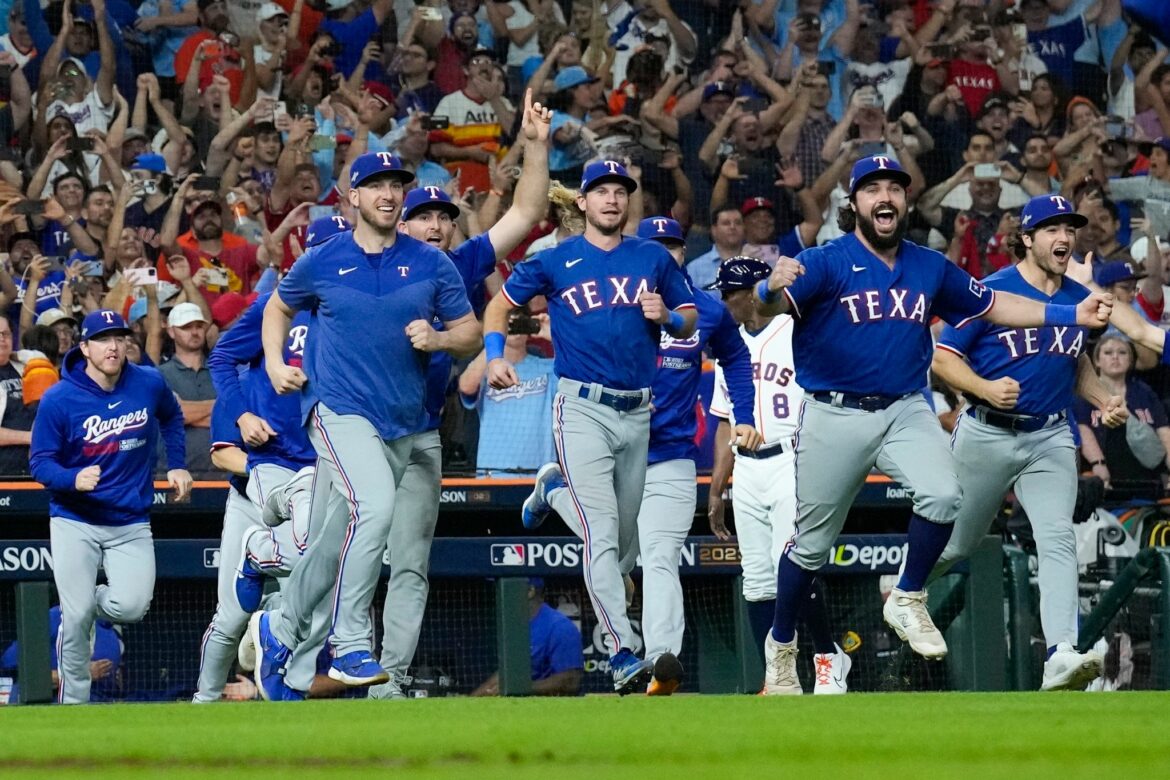 Texas Rangers gewinnen erstes MLB-Finale gegen Arizona