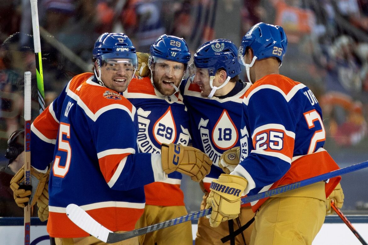 Oilers beenden Niederlagen-Serie in NHL vor großer Kulisse