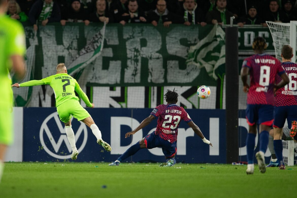 Wolfsburg wirft Titelverteidiger Leipzig raus