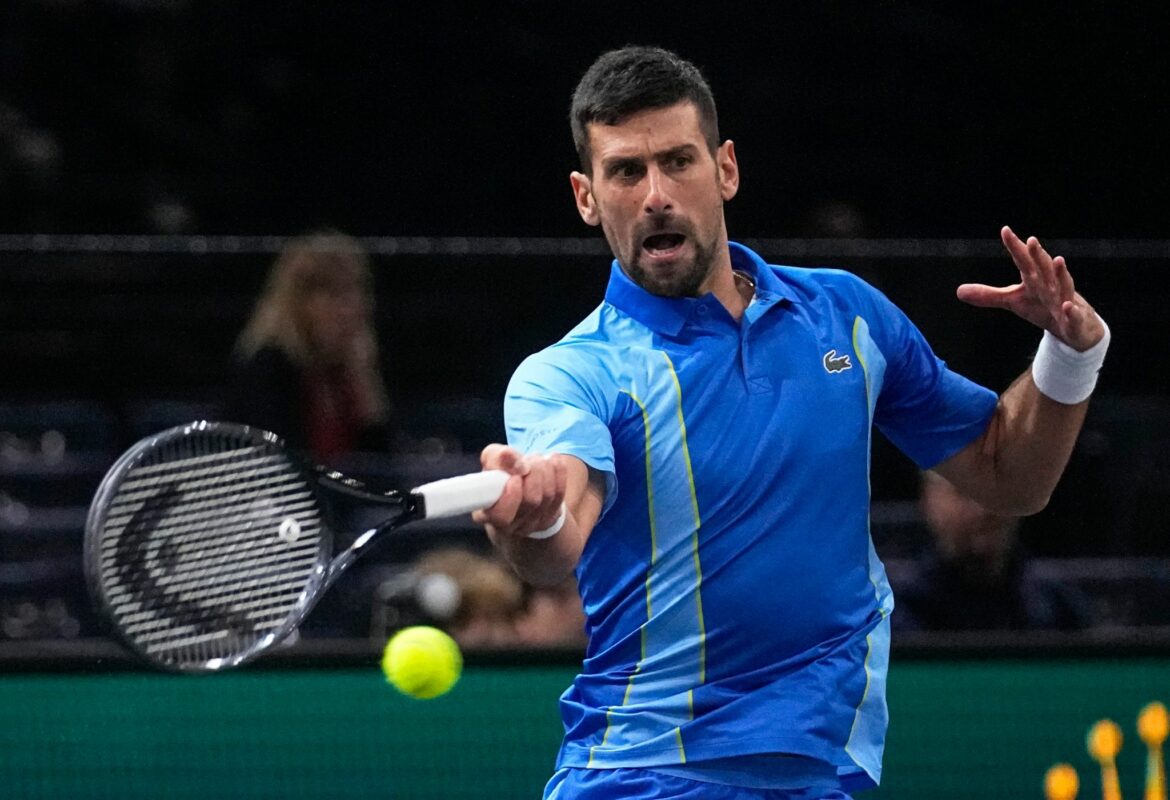 Djokovic kämpft sich ins Finale von Paris-Bercy