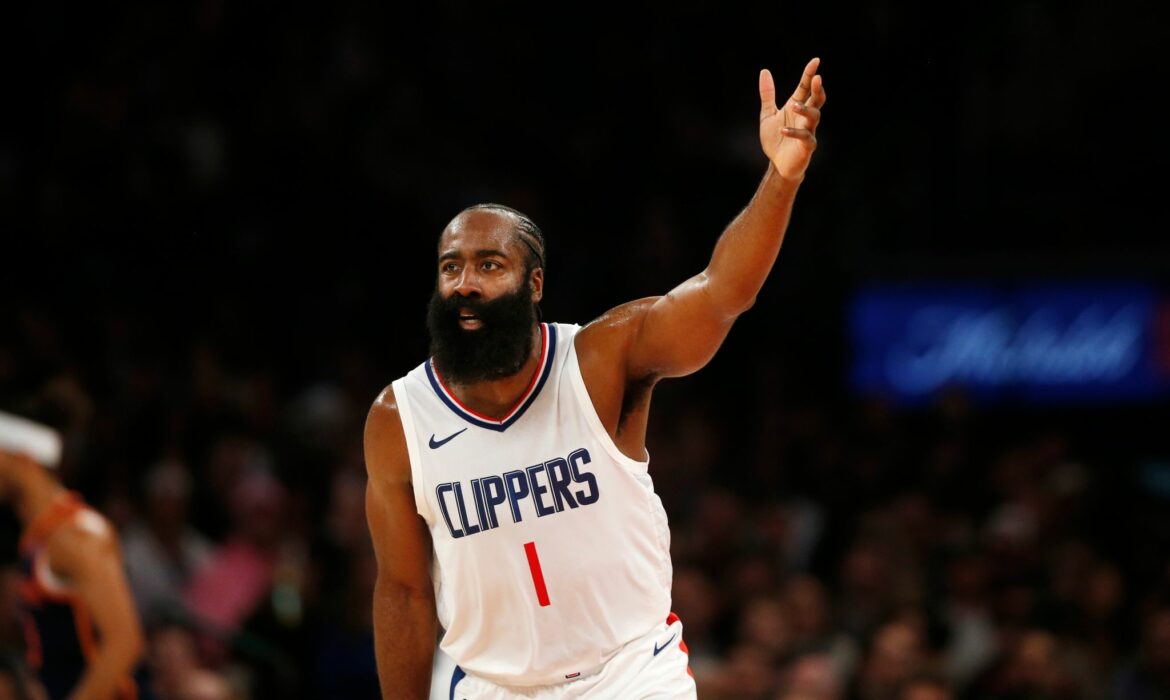 NBA-Star Harden verliert Debüt im Clippers-Trikot