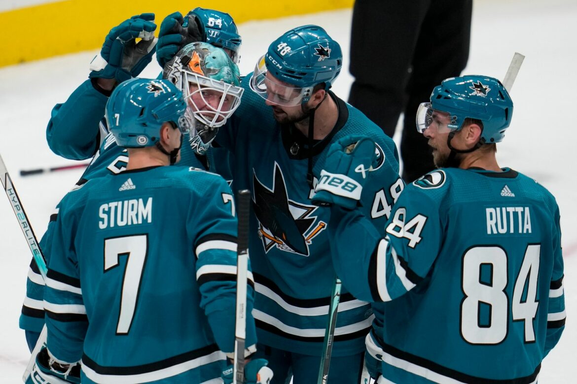 Sturm holt ersten NHL-Saisonsieg mit den Sharks