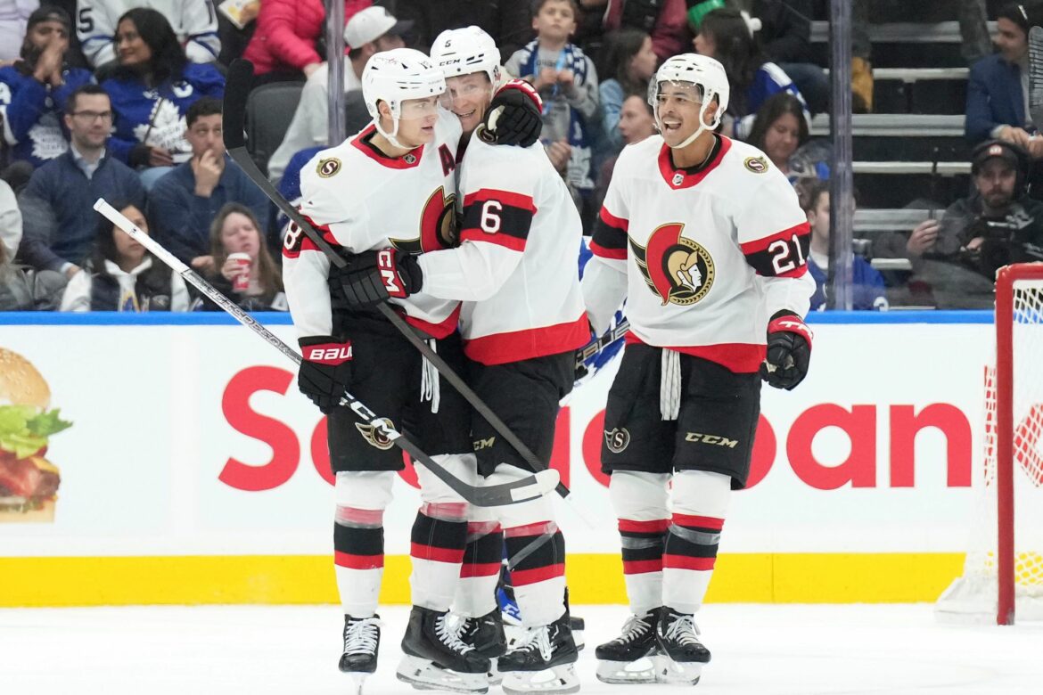 NHL: Stützle ganz stark bei Sieg der Senators in Toronto