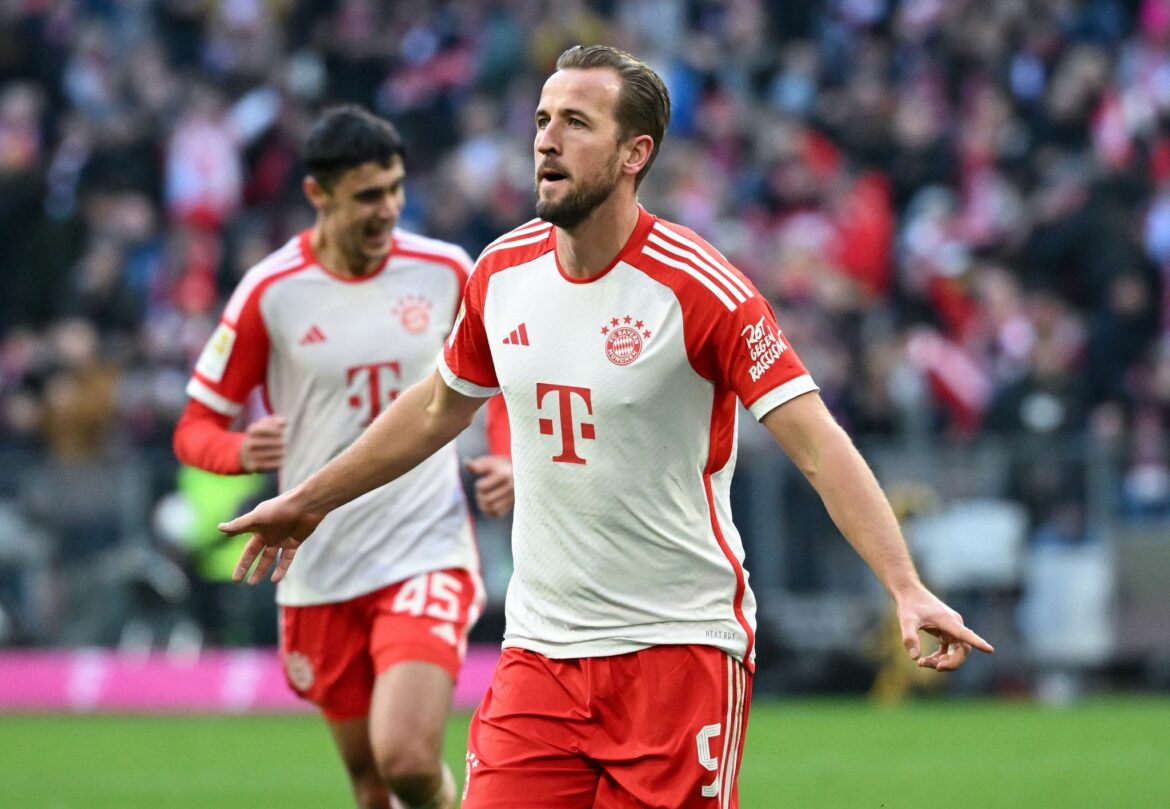 Kane trifft wieder mehrfach: Bayern jubeln als Spitzenreiter