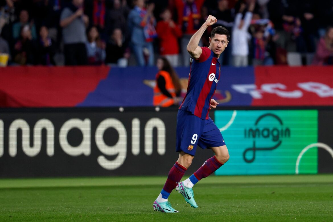 Lewandowski führt FC Barcelona mit zwei Toren zum Sieg