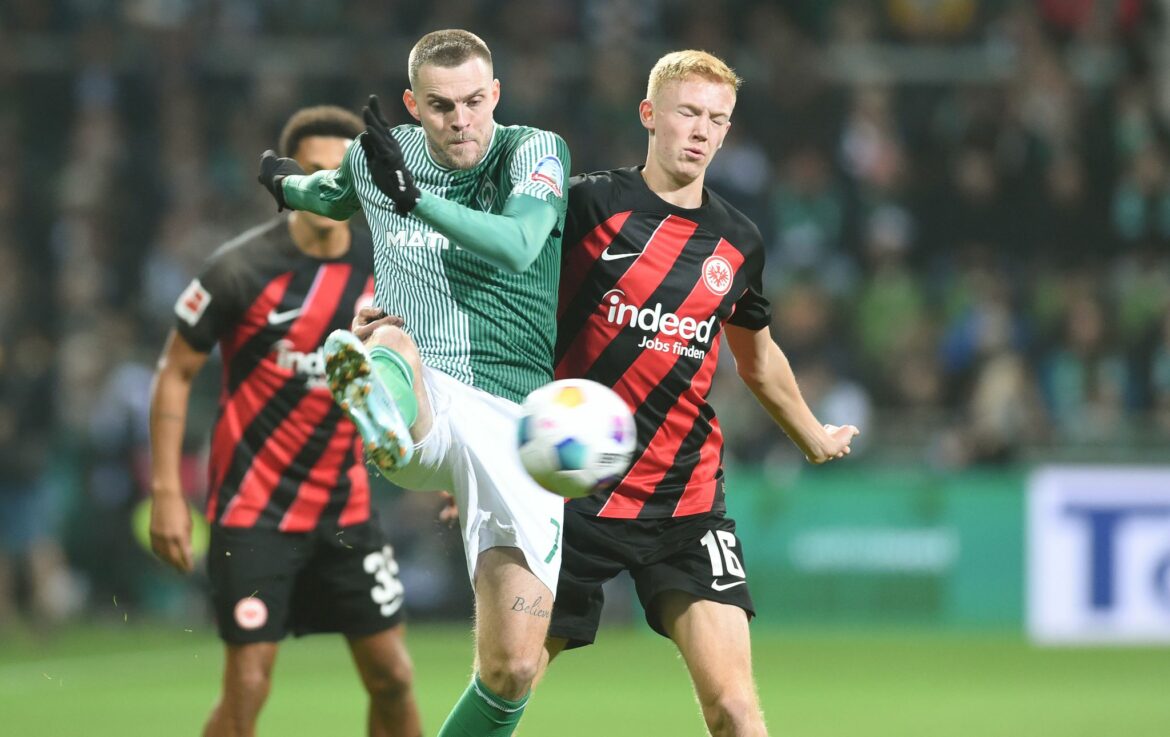 Werder Bremen verspielt Heimsieg gegen Frankfurt