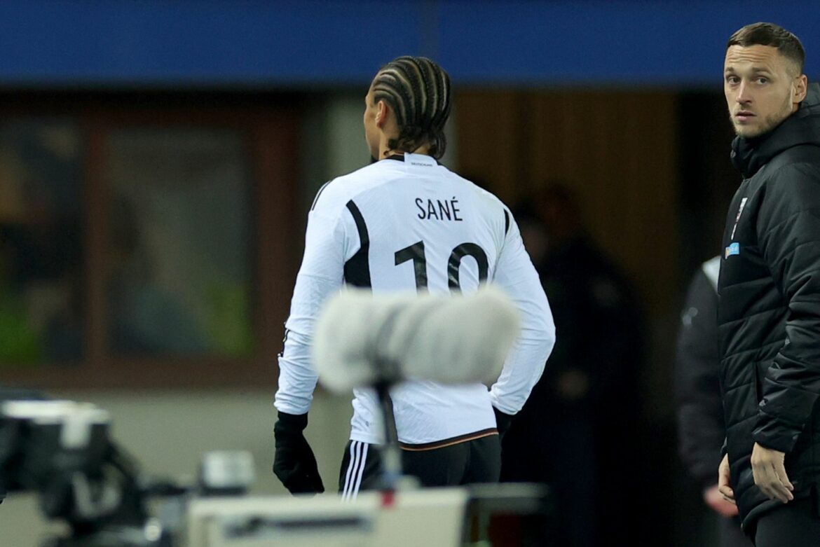 Sané droht nach Frust-Rot Sperre für mindestens drei Spiele