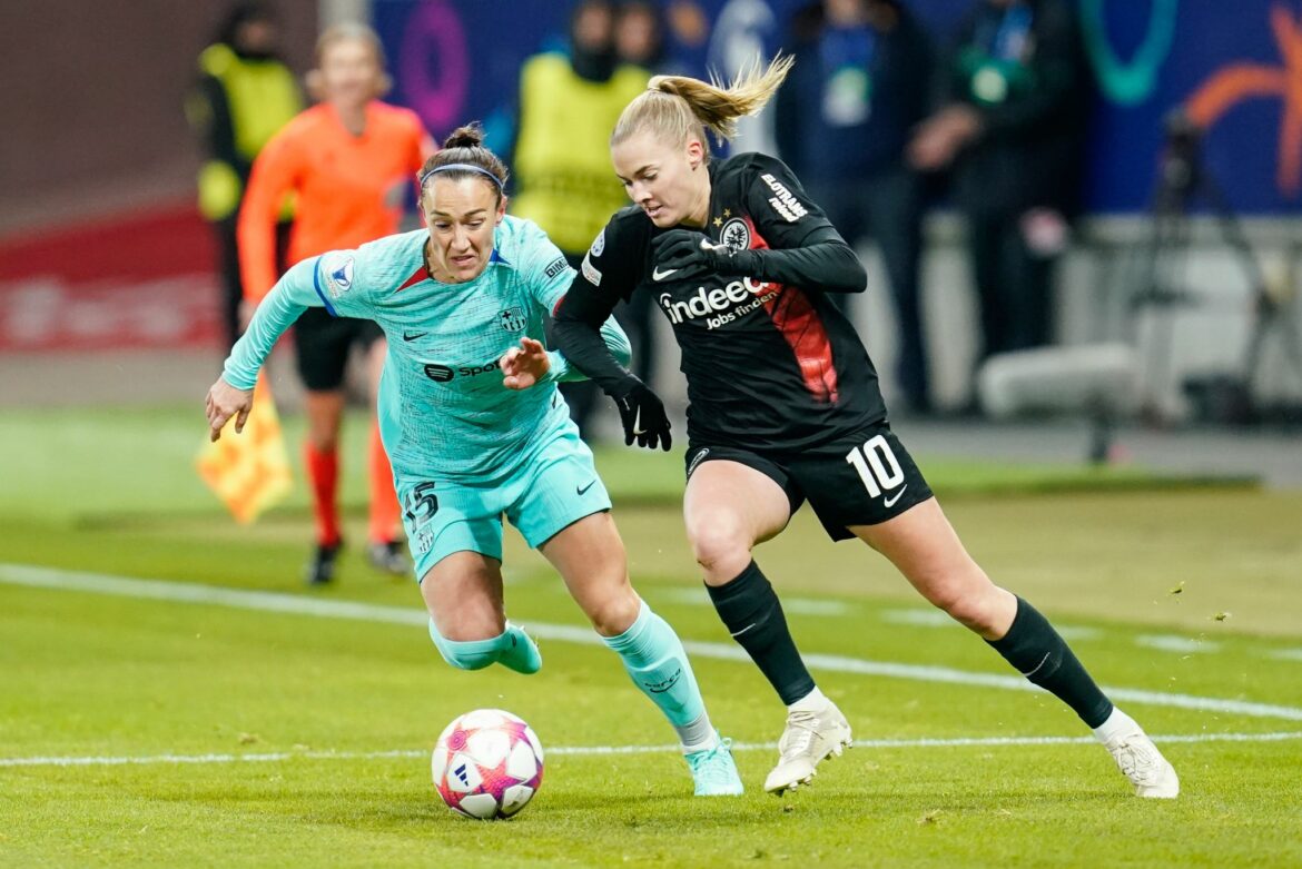 Eintracht-Frauen stolz auf Spiel gegen Barcelona