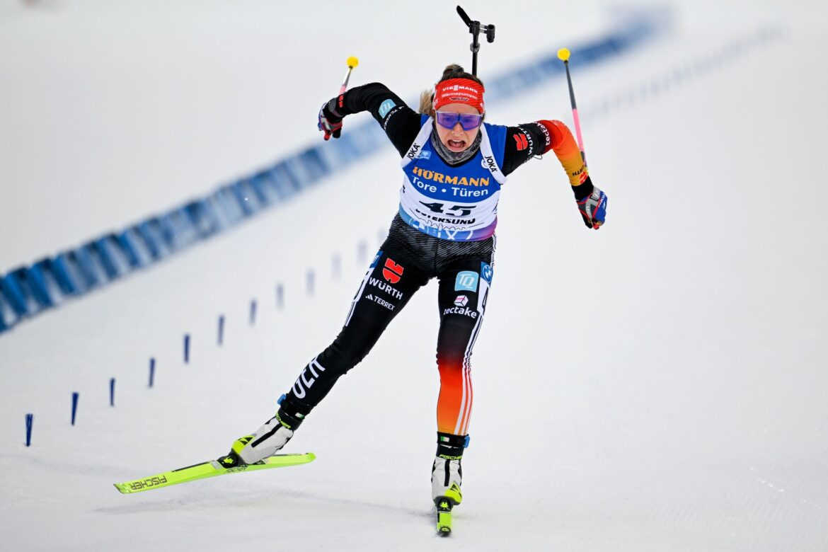 Biathlon-Staffel kurzfristig ohne Sophia Schneider