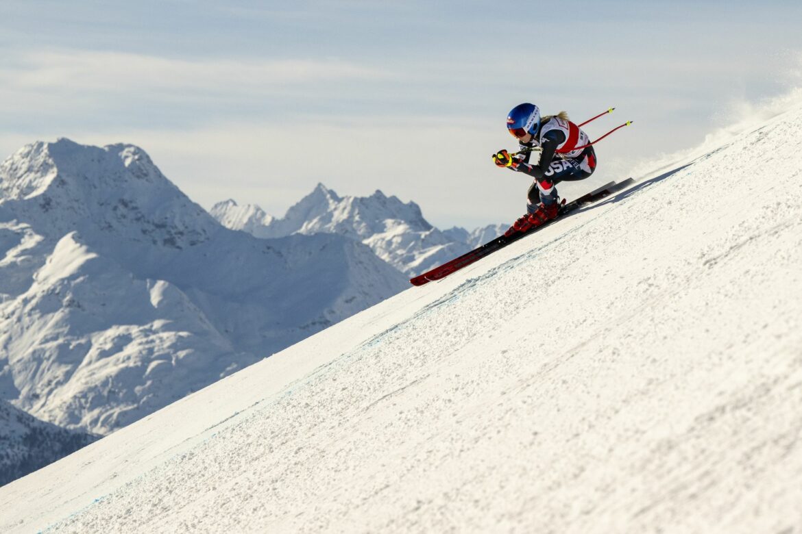 US-Star Shiffrin siegt bei Abfahrt in St. Moritz