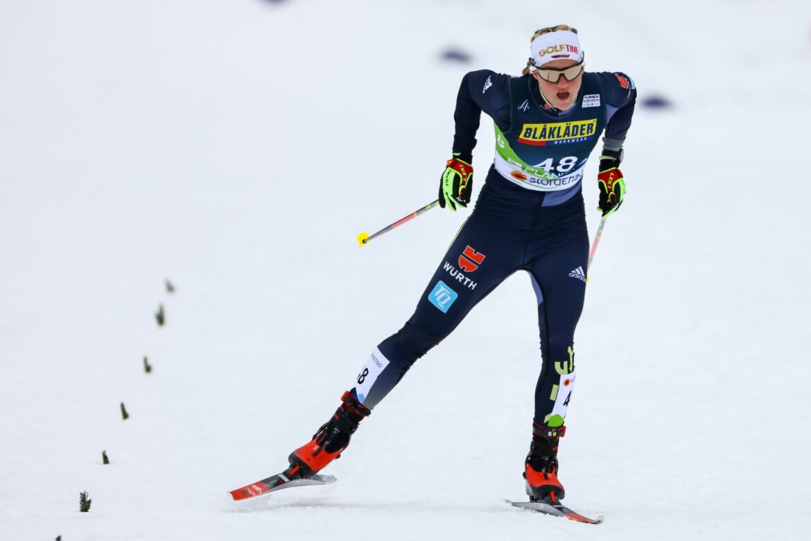 Langläuferin Carl im Skiathlon auf Rang sechs