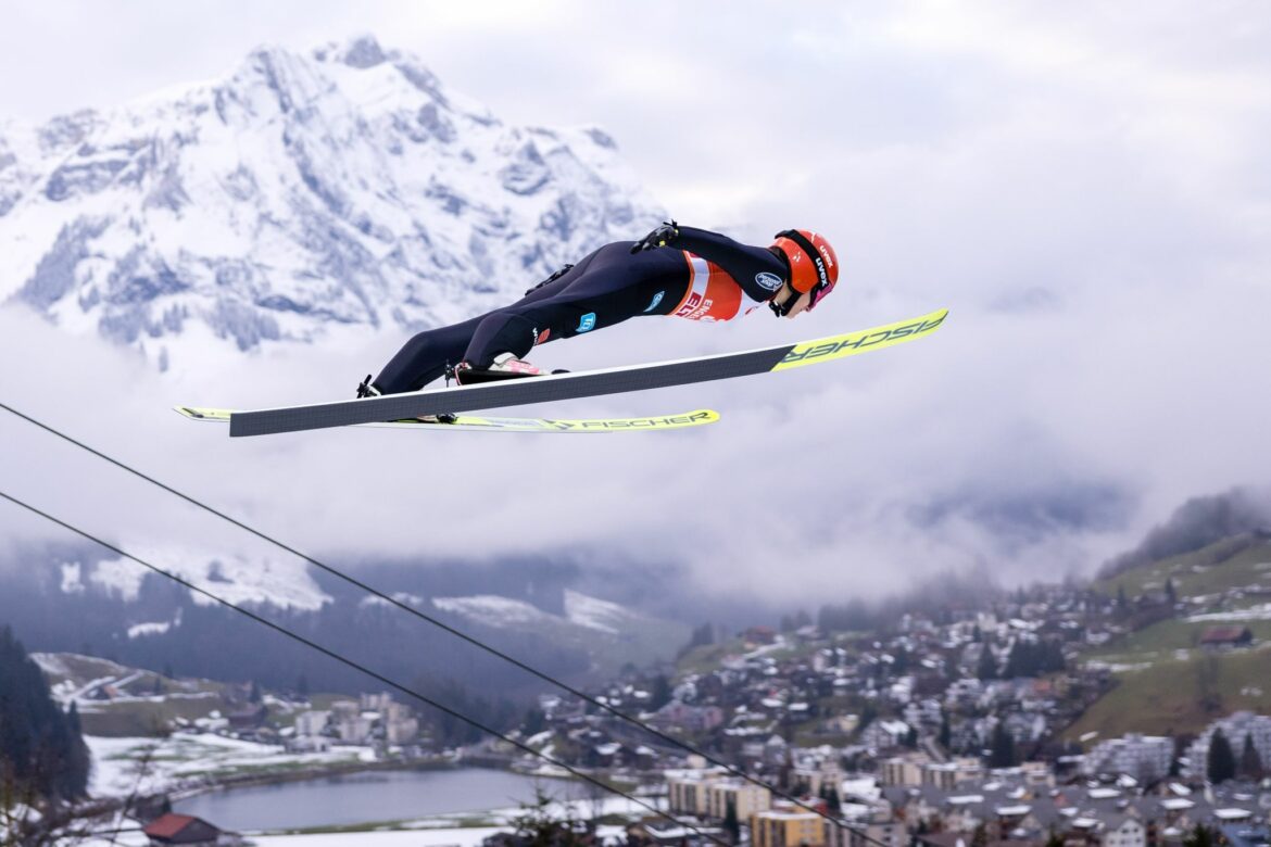 Skispringerin Schmid in Engelberg abgeschlagen