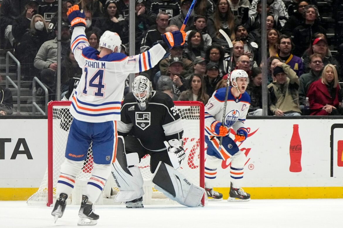 NHL: Edmonton Oilers gewinnen viertes Spiel in Serie