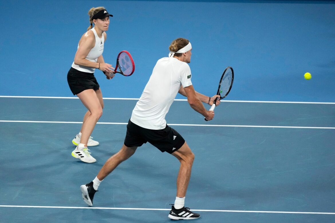 Tennis-Duo Kerber/Zverev verliert gegen Frankreich