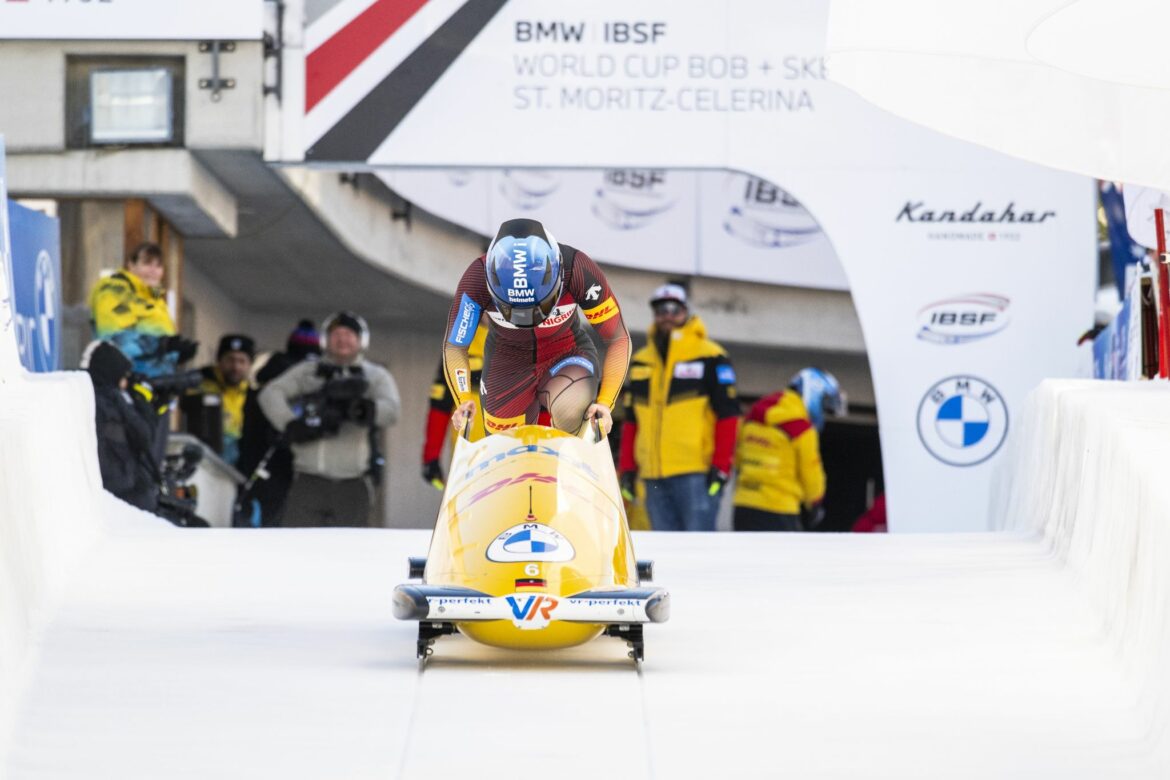 Buckwitz gewinnt vor Nolte Monobob-Weltcup in St. Moritz