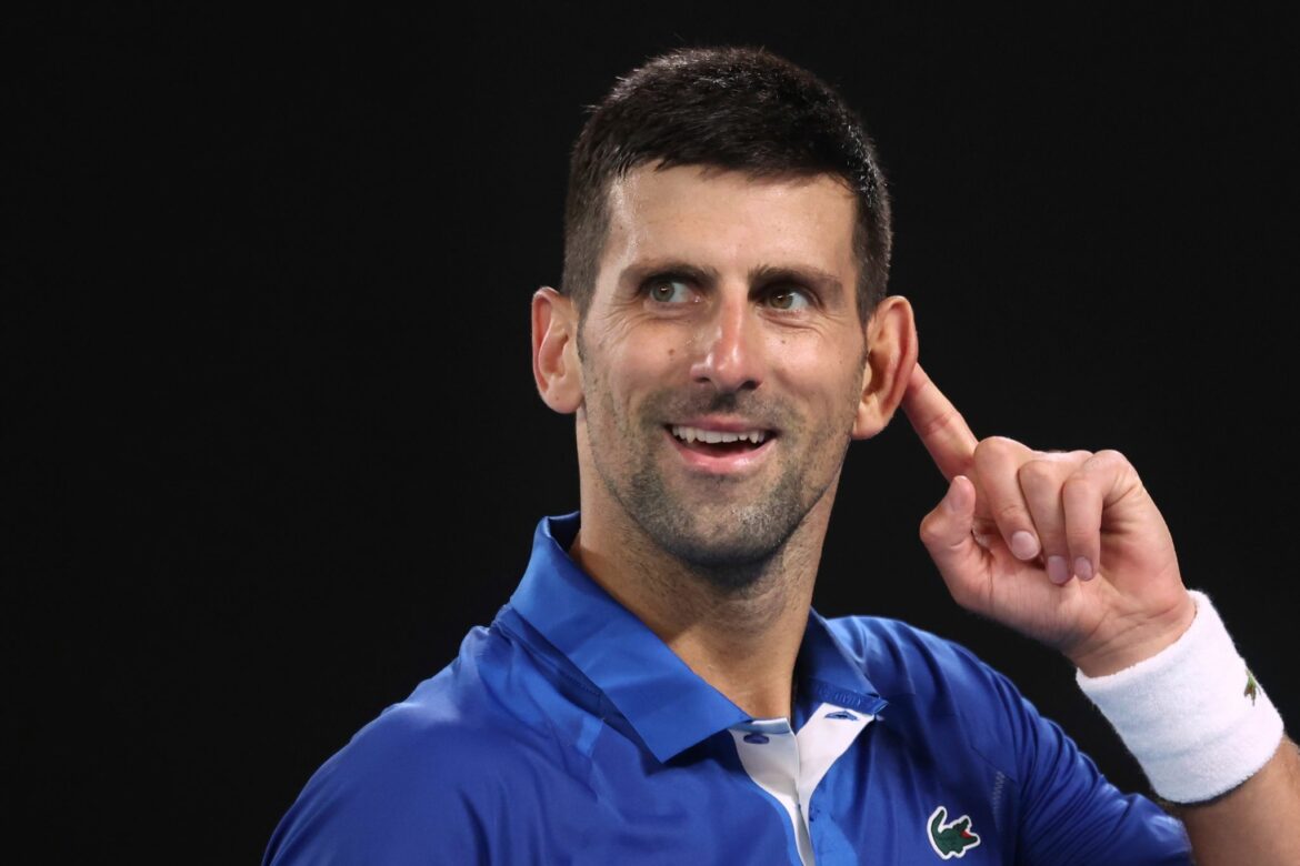 Djokovic kommt in Schwung: Sieg im 100. Spiel in Melbourne