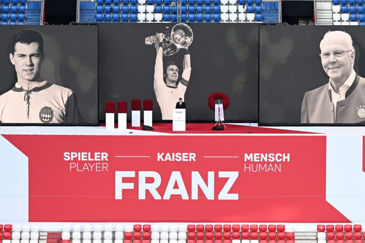 Hainer bei Beckenbauer-Gedenkfeier: «Mia san Franz»