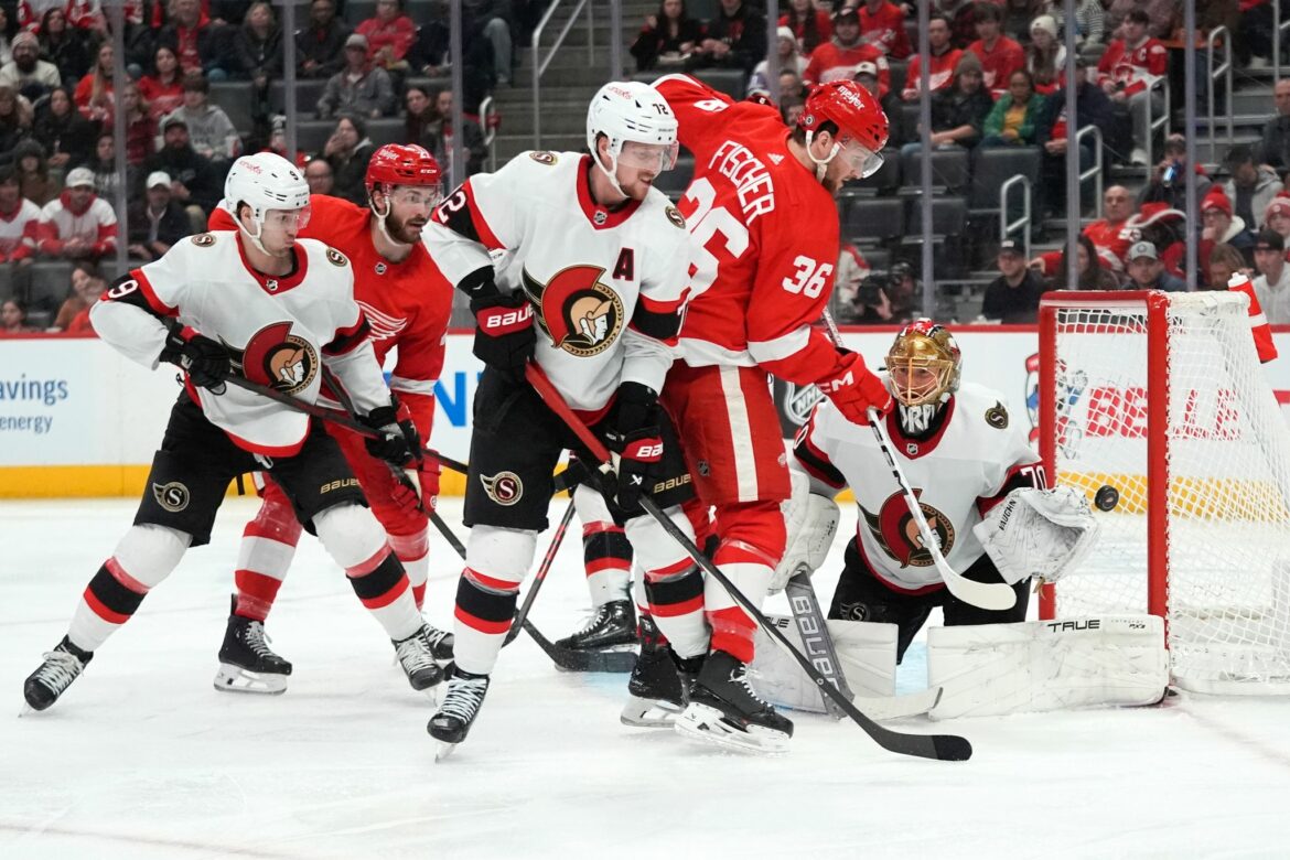 NHL: Stützle gewinnt mit Ottawa gegen Seiders Red Wings
