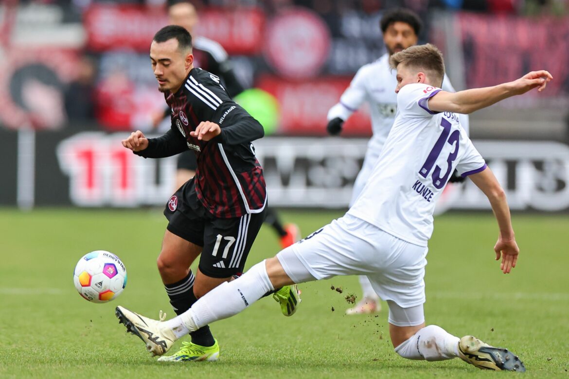 1. FC Nürnberg verpasst Sieg gegen Osnabrück