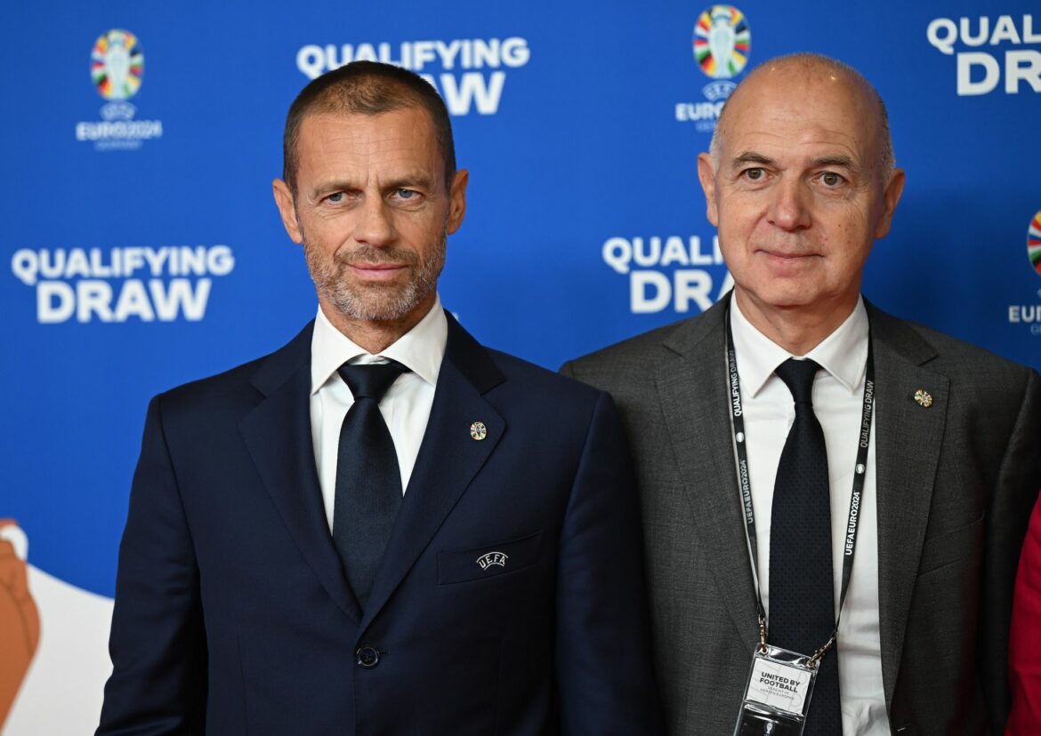 DFB bekräftigt Unterstützung für UEFA-Chef Ceferin
