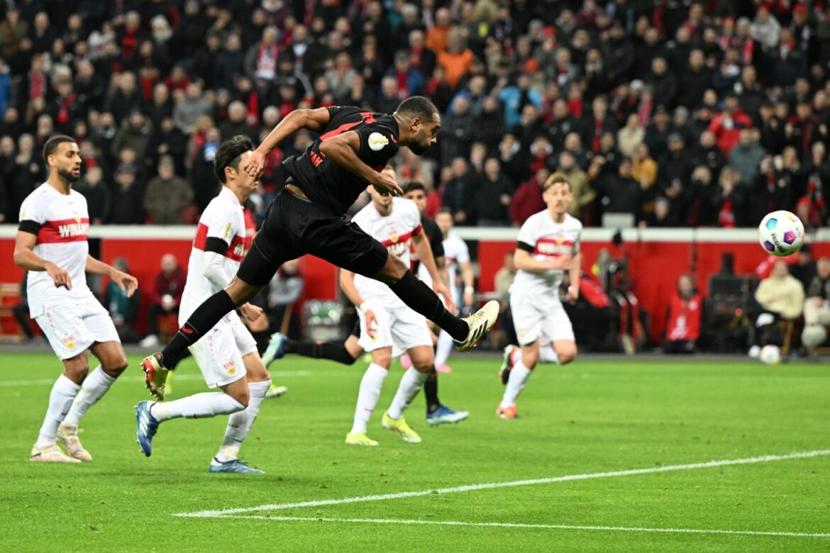 Tah köpft Bayer ins Pokal-Halbfinale – 3:2 gegen Stuttgart