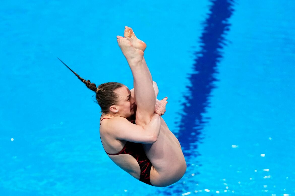 Wasserspringerin Hentschel sichert einen Olympia-Platz