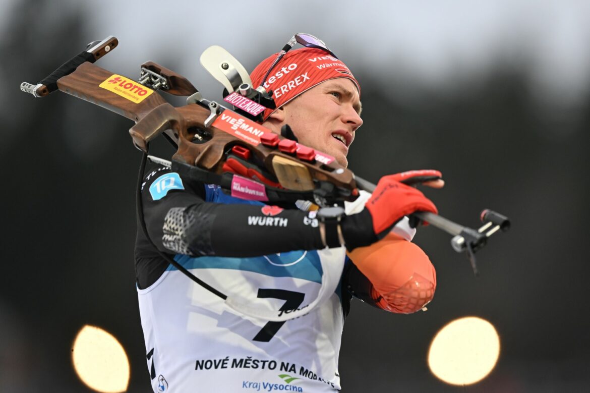 Biathleten im WM-Sprint chancenlos – Drei Norweger vorn