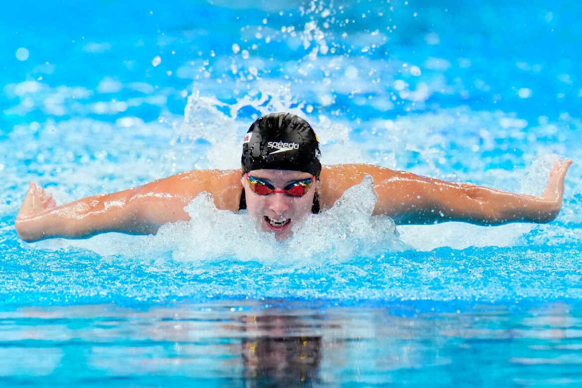 Angelina Köhler mit deutschem Rekord ins Schwimm-WM-Finale