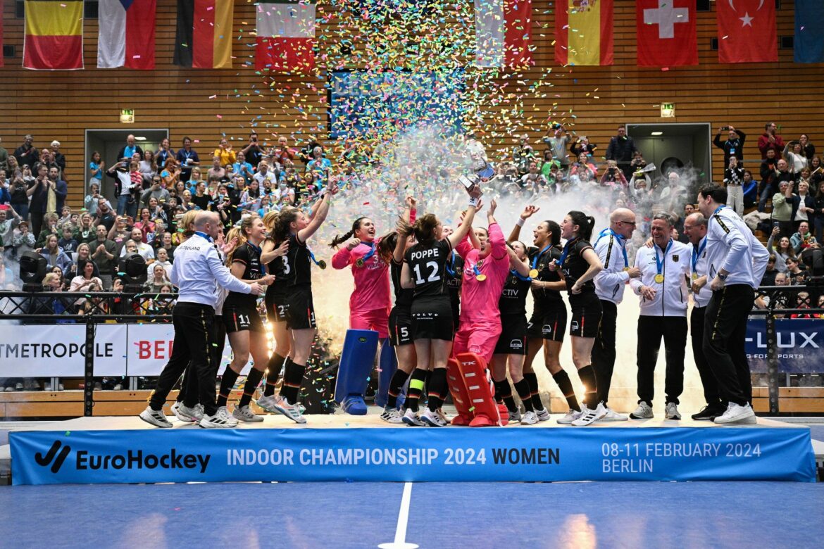 Deutsche Hockey-Frauen sind wieder Hallen-Europameister