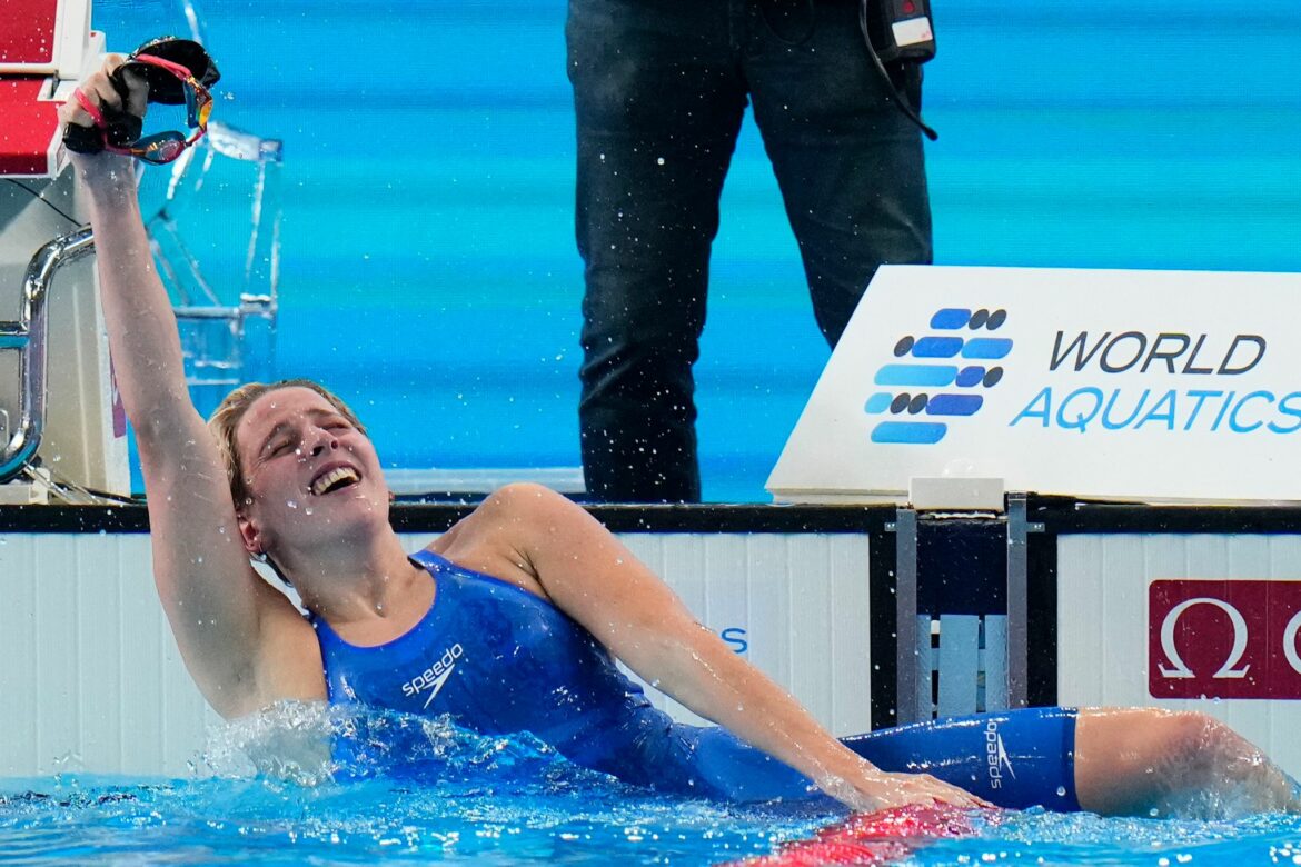Angelina Köhler gewinnt WM-Gold über 100 Meter Schmetterling