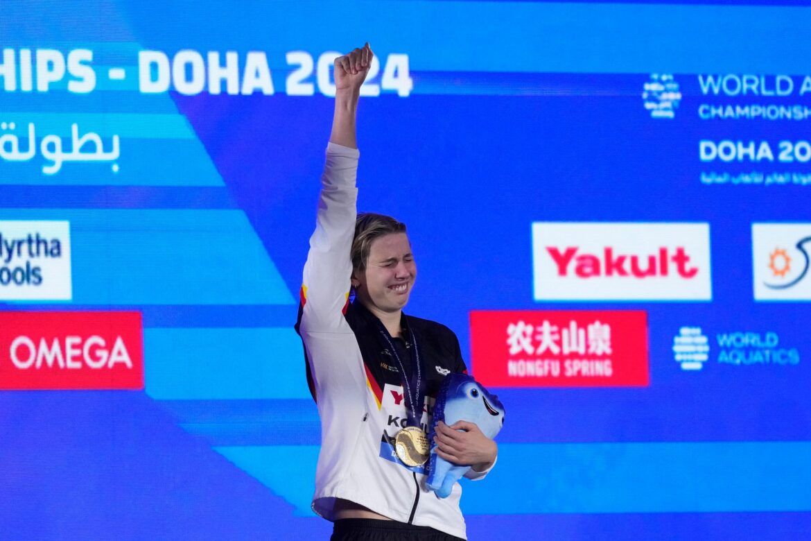 Schwimm-Weltmeisterin Köhler: «Traum, seitdem ich Kind bin»