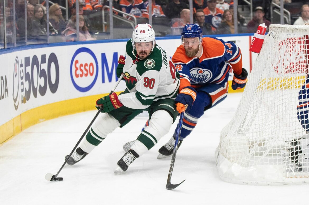 NHL: Edmonton verliert unglücklich gegen Minnesota