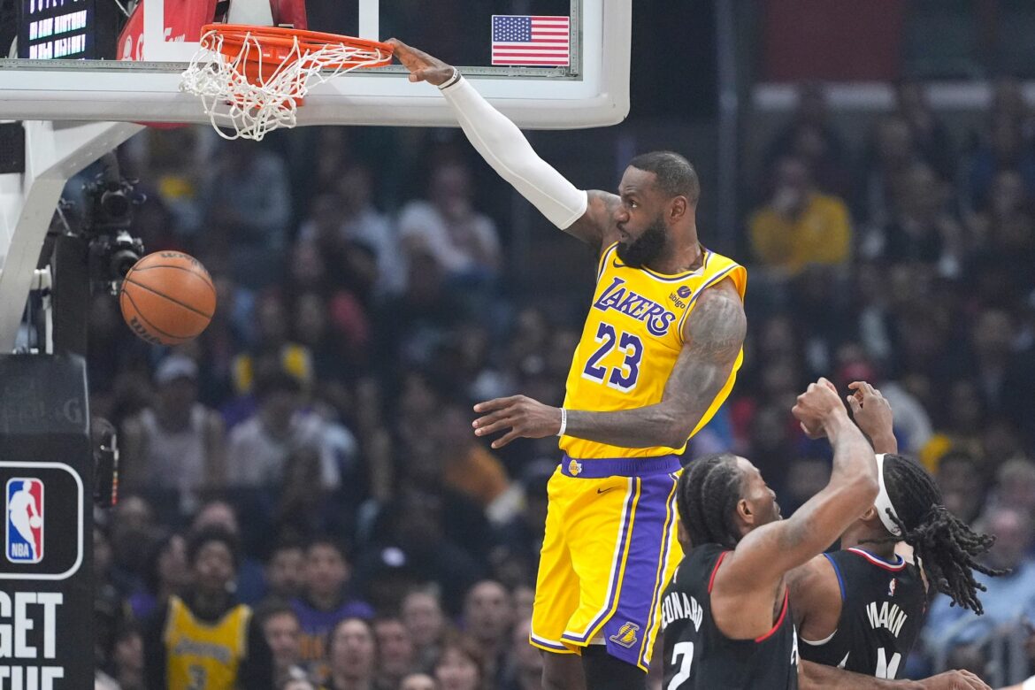 NBA: Lakers gewinnen LA-Derby nach 21 Punkten Rückstand