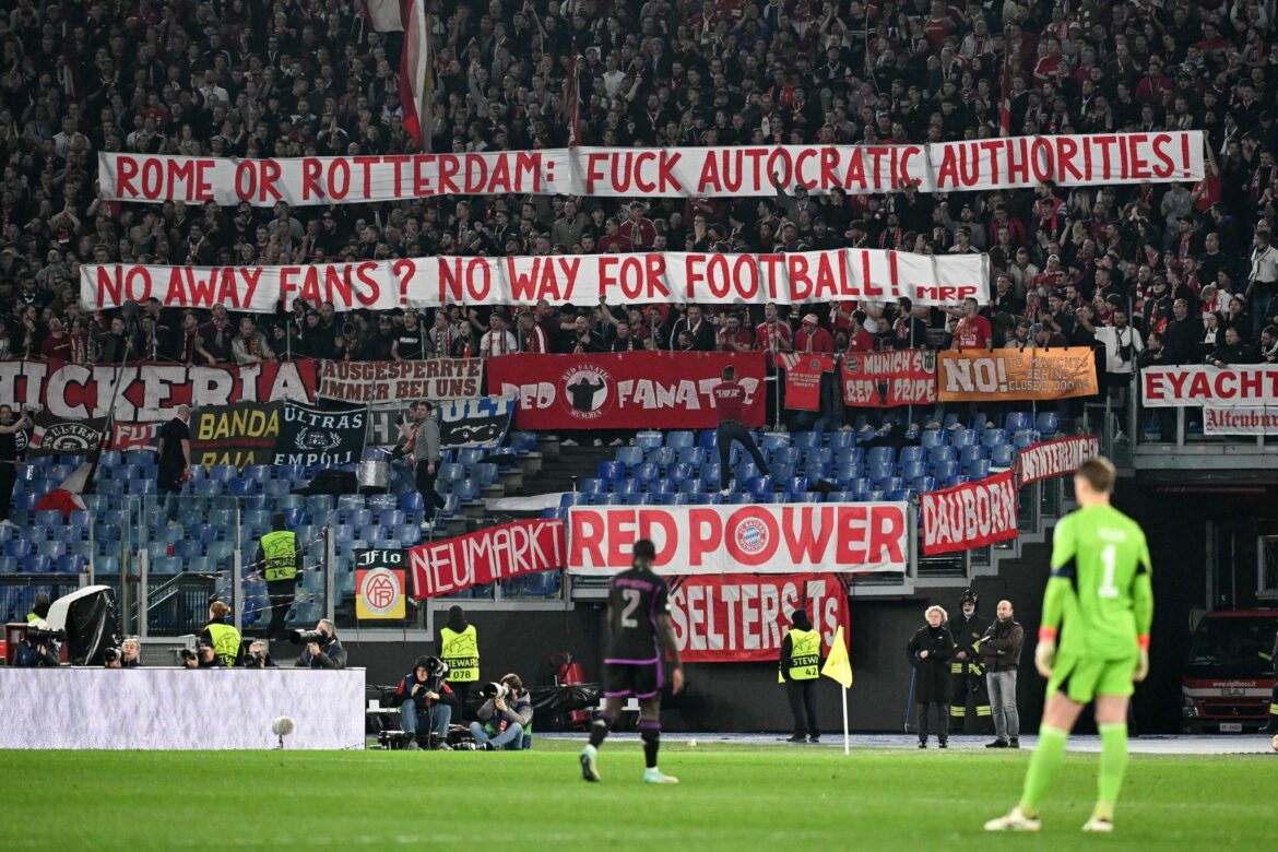 Fan-Verbot für Bayern bei Champions-League-Auswärtsspiel