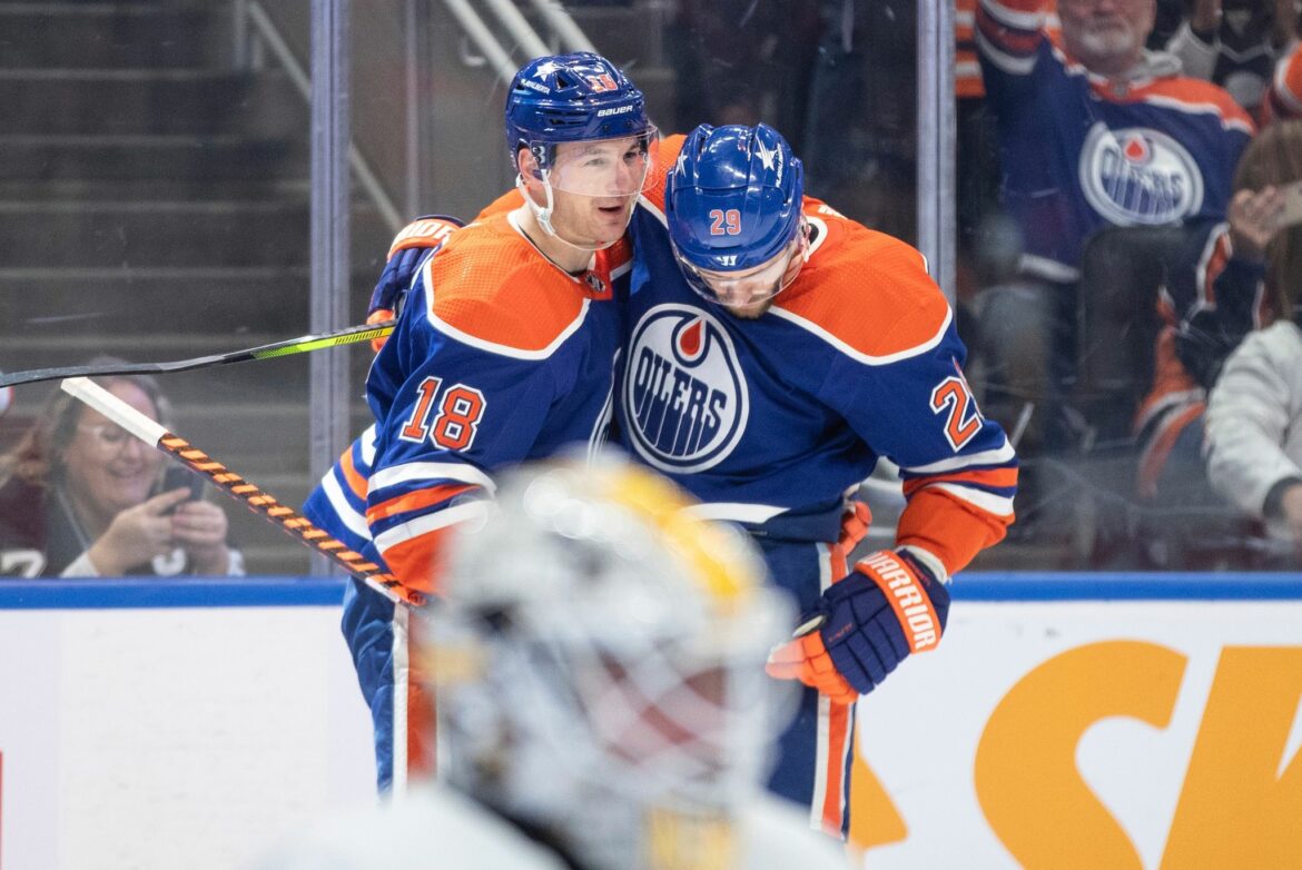 Drei Vorlagen von NHL-Star Draisaitl bei Edmontons 6:1-Sieg