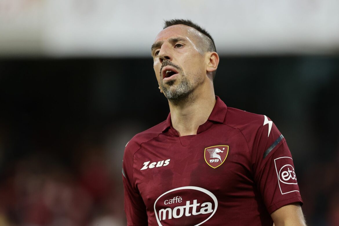Bericht: Franck Ribery verlässt US Salernitana