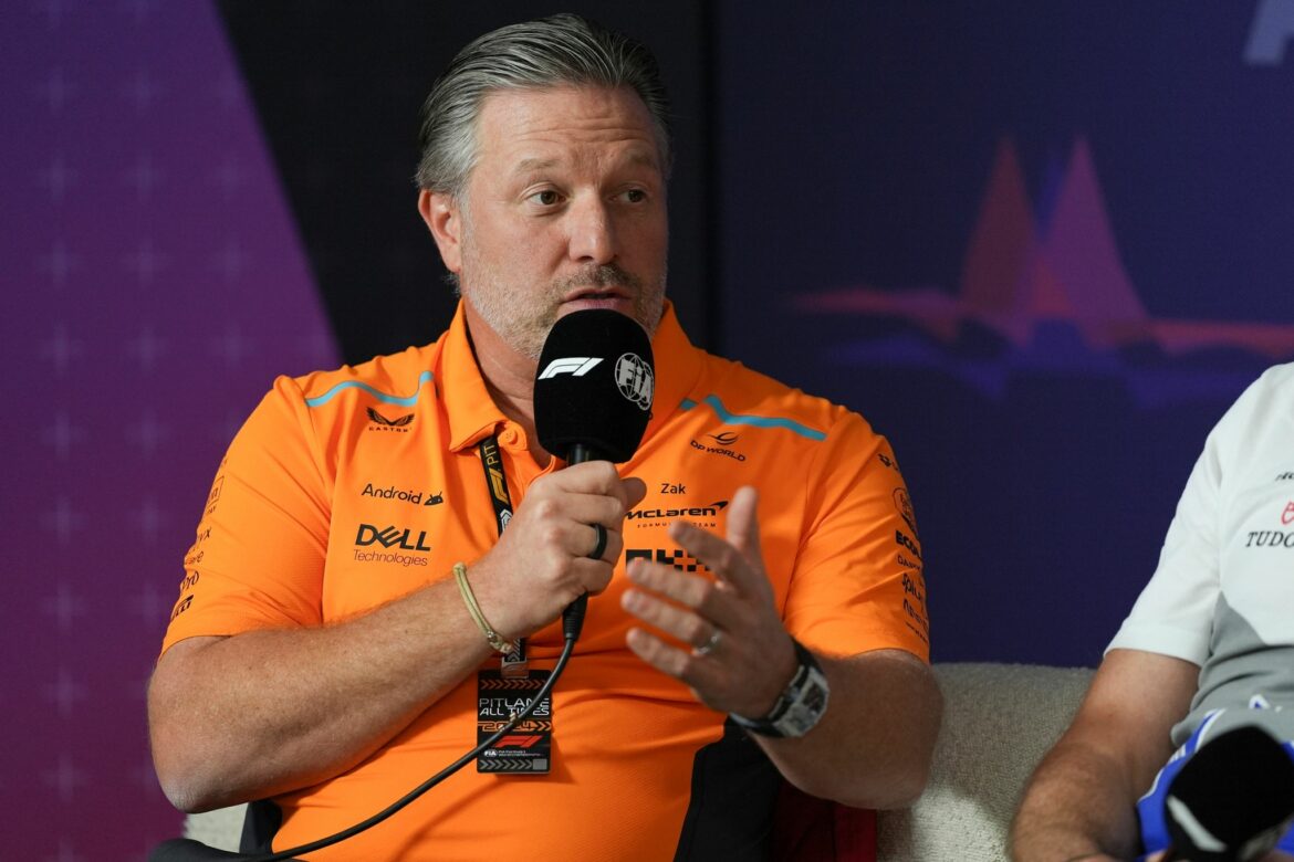 McLaren verlängert mit Geschäftsführer Brown