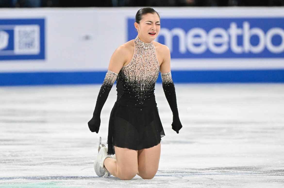 Eiskunstläuferin Sakamoto aus Japan holt dritten WM-Titel