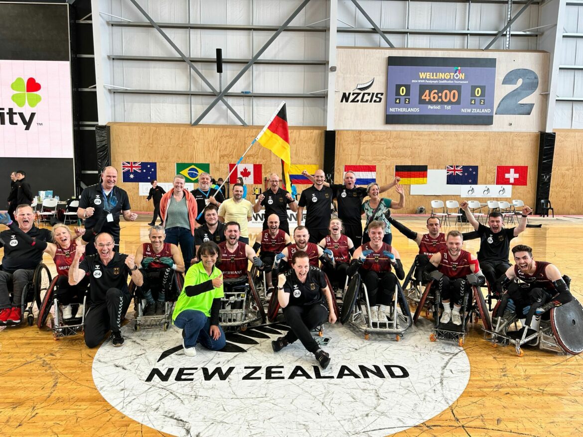 Deutsches Rollstuhlrugby-Team für Paralympics qualifiziert