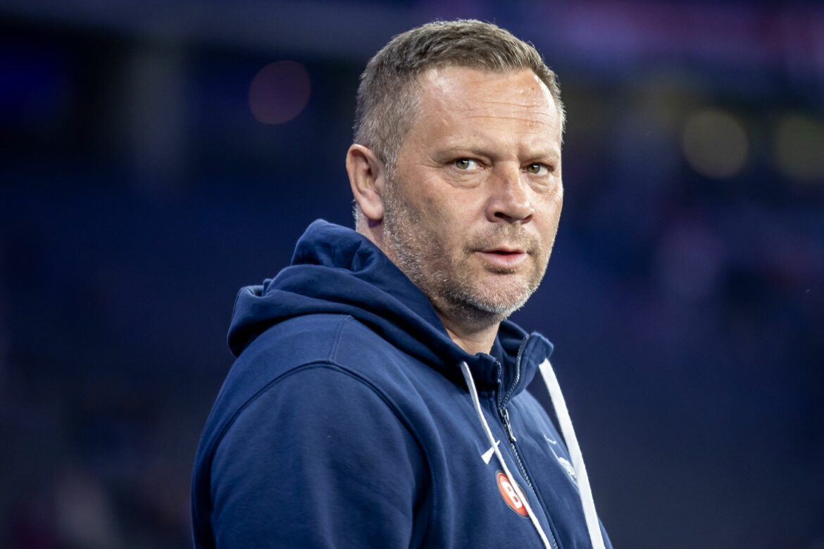 Hertha-Coach Dardai verlässt Pressekonferenz frühzeitig