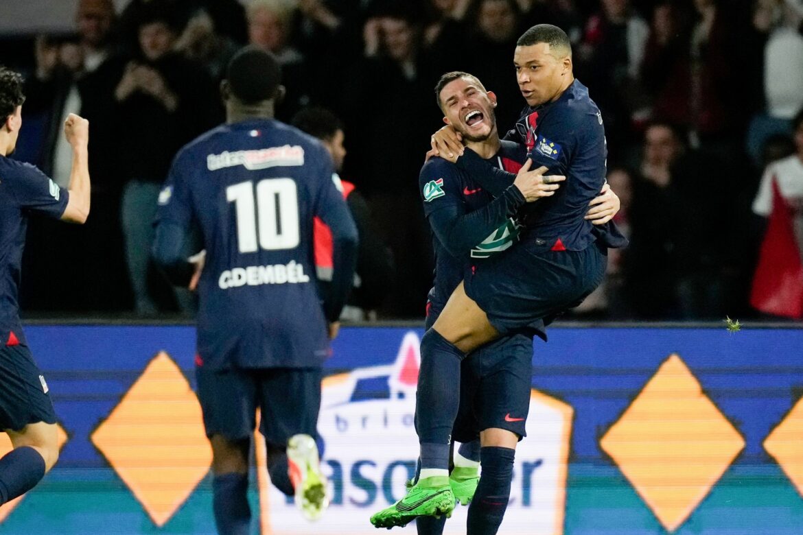 Dank Mbappé: PSG im französischen Pokal-Finale