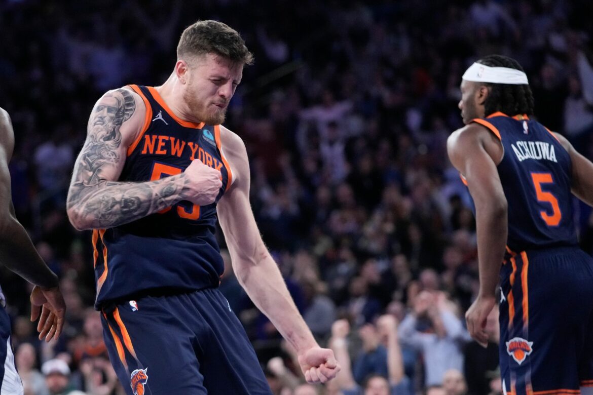 NBA: New York Knicks beweisen Comeback-Qualitäten