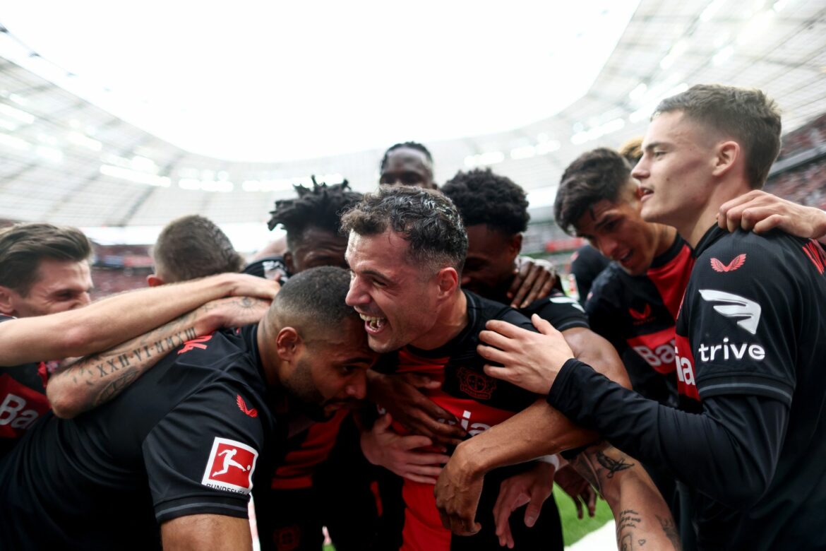 FC Bayern abgelöst: Bayer Leverkusen erstmals Meister