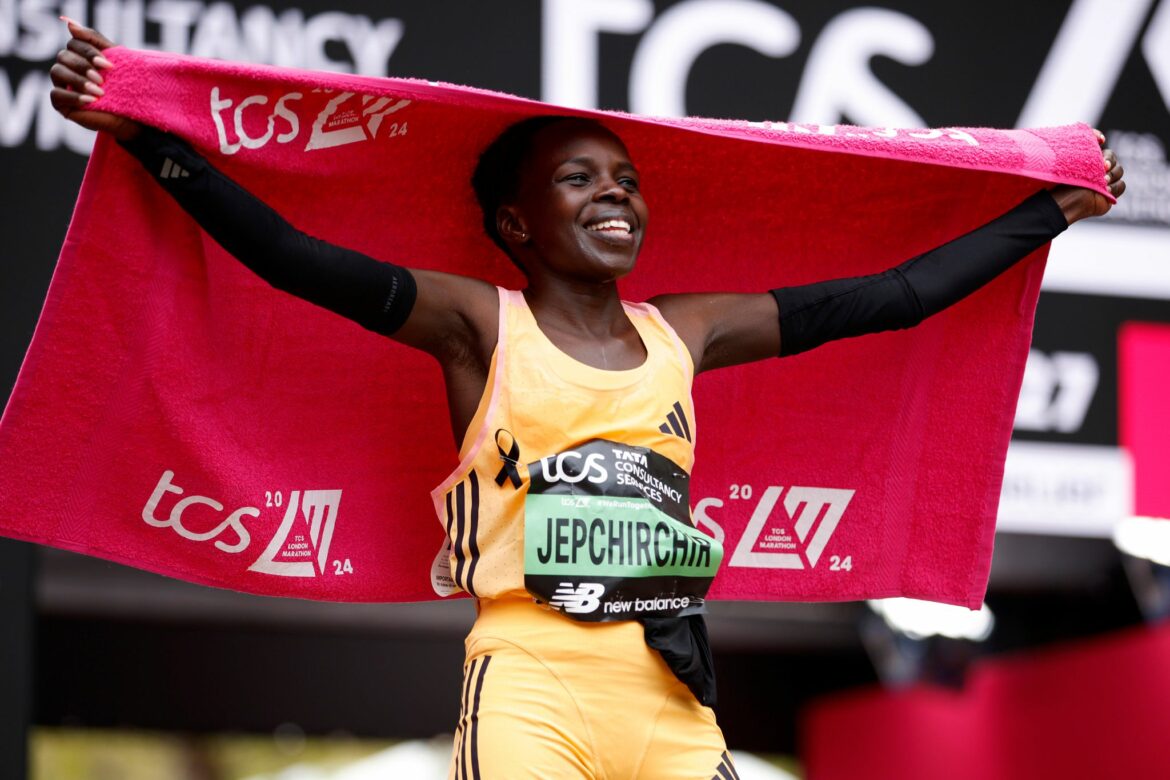Jepchirchir gewinnt London-Marathon mit Frauen-Rekordzeit