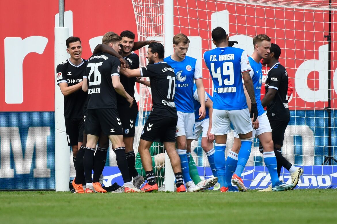 Hansas Sorgen wachsen nach 0:2 gegen den 1. FC Magdeburg