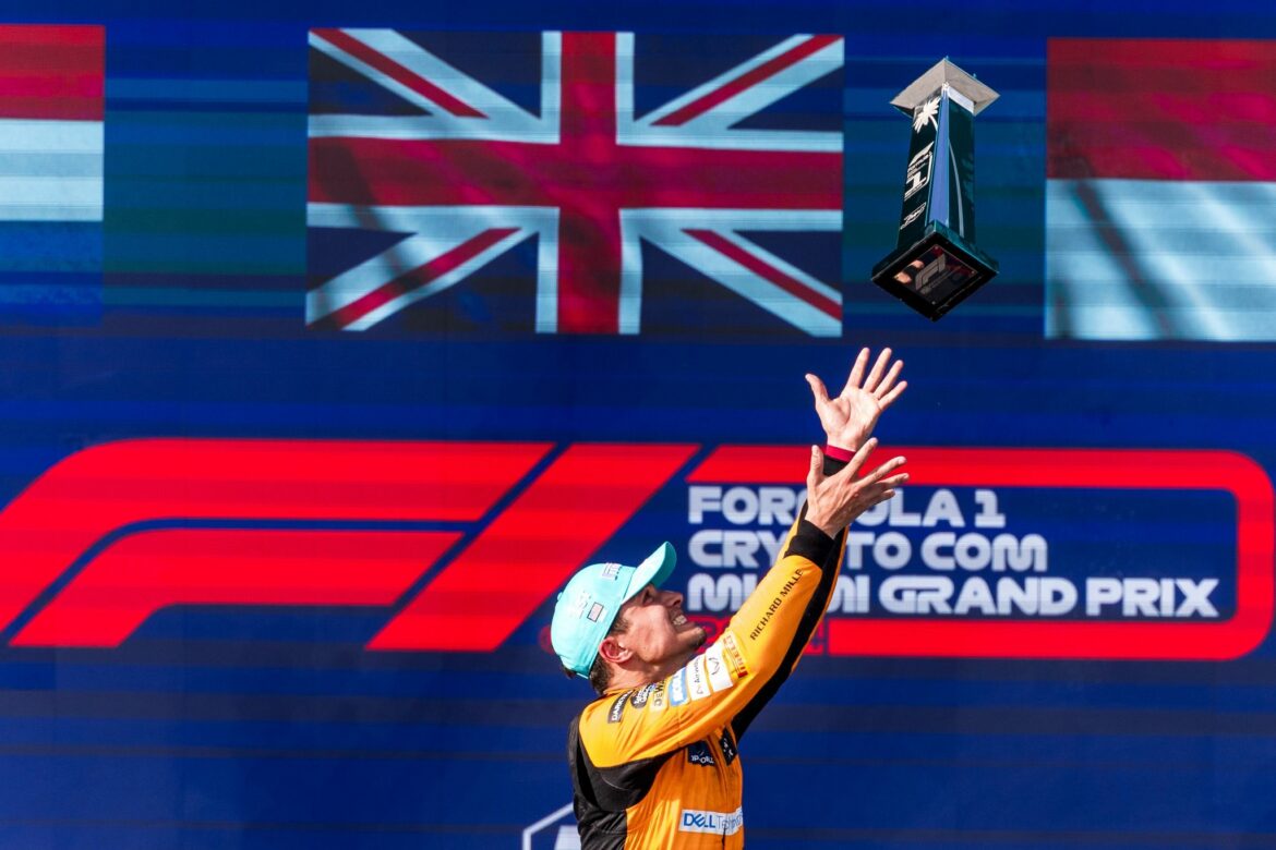 Formel-1-Premierensieger Norris: «Wurde langsam Zeit»