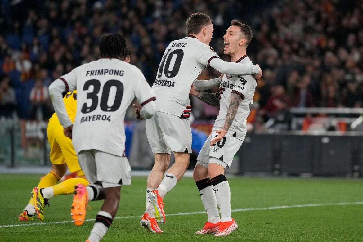 Nach Ausfall: Leverkusen mit Wirtz und Grimaldo gegen Rom