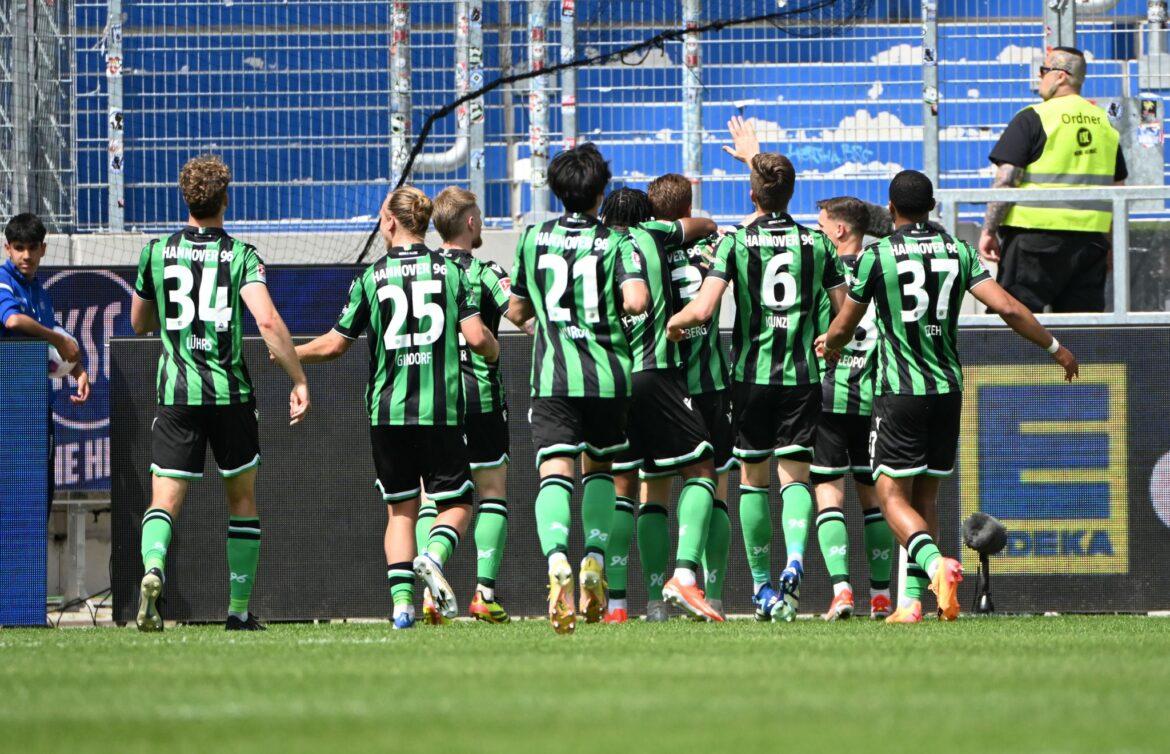 Hannover siegt 2:1 und beendet Serie des Karlsruher SC