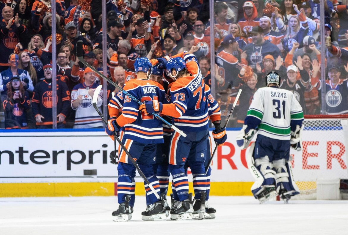 Oilers erzwingen Entscheidungsspiel gegen Canucks