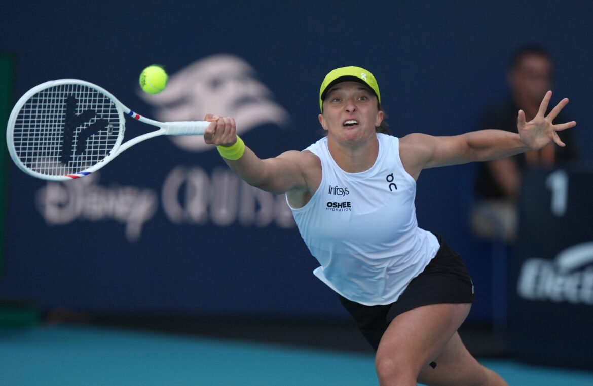 BBC: Schutz für Tennisspielerin Swiatek nach Beleidigungen